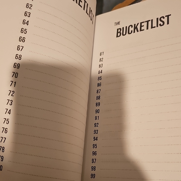 Eighteen Bucket List Journal - Never Used - Picture 2 of 6